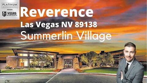 Drive through Reverence, west side of Las Vegas NV 89138