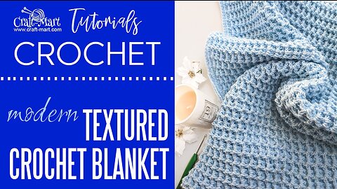 Modern Textured Baby Blanket