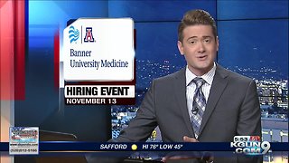 Banner University Medicine hiring event
