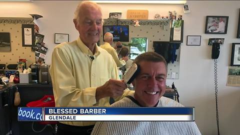 'I've been blessed well': Beloved Milwaukee barber George Jelich celebrating 90th birthday