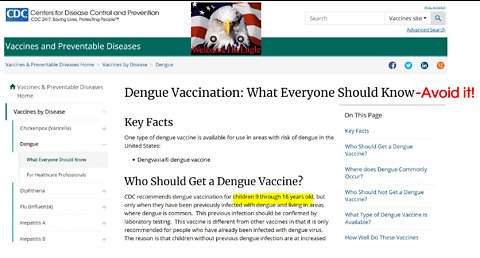 What's the 2nd Most DEATHS Coming Into VAERS 2022? Very Old Dengue Fevers From The "P"ilippines