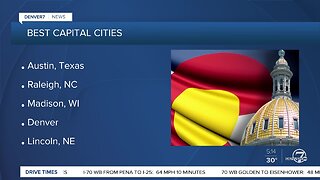 Denver is the 4th best Capital city to live in