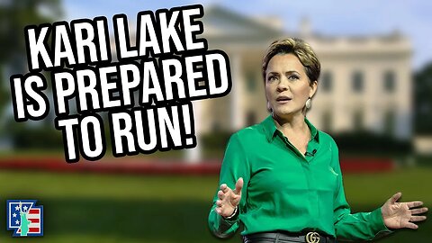 Kari Lake Is Prepared To Run For Senate!