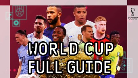 EVERYTHING You NEED To Know About The 2022 World Cup in 2 minutes!