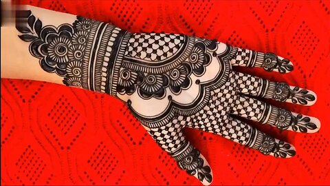 Front hand mehndi design | Bridal mehndi design | Easy mehndi design for beginners | Mehndi design