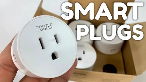 Control Your SmartHome from Your Phone with ZOOZEE Smart Plug Mini Outlets