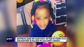 Father of 4-year-old girl killed in go-kart crash in police custody