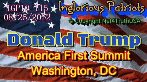 IGP10 116 - Donald Trump speaks at America First Agenda Summit in Washington DC