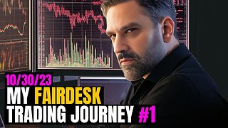 First Fairdesk Trading Journey BTC Short 34,548