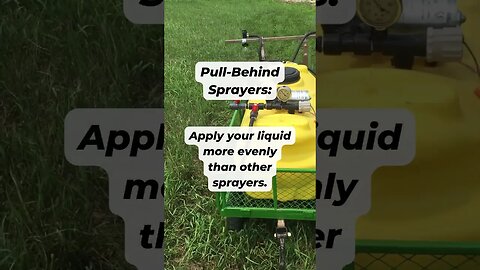 Is a Pull Behind Sprayer Worth It? #sprayers #lawncare #diy #spraygun #spraynozzles