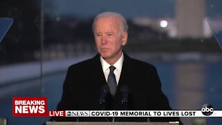 ABC News Special Report: President-elect Joe Biden, Vice-President elect Kamala Harris honor lives lost to COVID-19