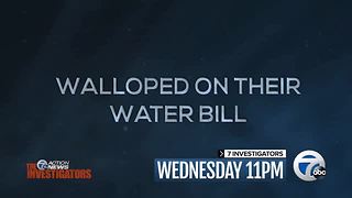 Wednesday at 11: Detroit water bills