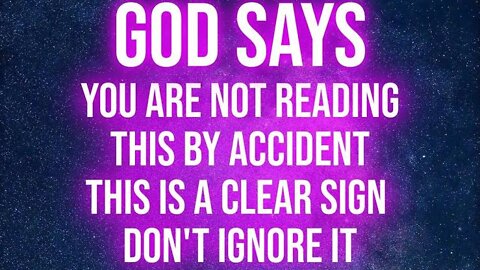 God Message For All Today !!! Do not skip My Message