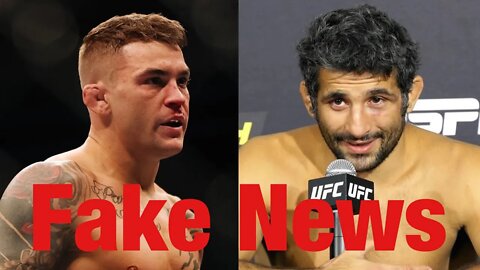 Dustin Poirier Vs Beneil Dariush Fake News, Volkonovski Gets Islam Charles Winner, Todays MMA News