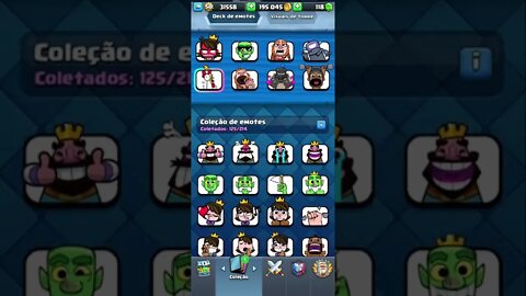 CLASH ROYALE - COMPREI O EMOTE DO CAVALEIRO DOURADO