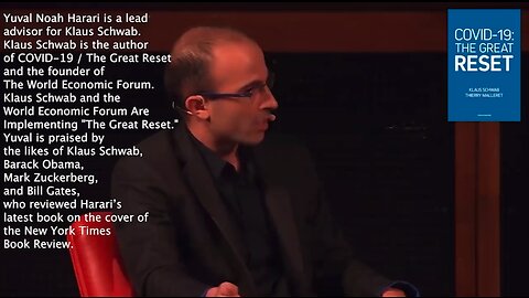 Yuval Noah Harari | "You Don't Have Any Answer In the Bible What to Do When Humans Are No Longer Useful to the Economy. You Need Completely New Religions & They Are Likely to Emerge from Silicon Valley. They Are Likely to Give People Eternal