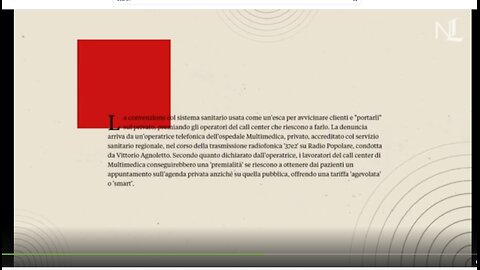 La sanità pubblica italiana che i cittadini pagano con le tasse NON FUNZIONA PIù.Perché le liste d’attesa sono un problema DOCUMENTARIO MERDALIA💩UN PAESE DI MERDA COMPOSTO DA POLITICI CORROTTI SCHIAVI DEI LORO PADRONI E DA UN POPOLO D'IDIOTI