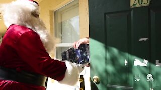 Kids in Riviera Beach receive gifts from Santa Claus