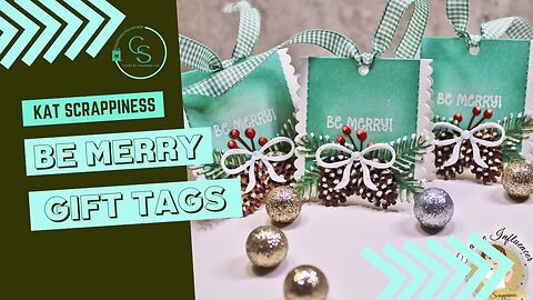 DIY Festive Gift Tags Tutorial | Easy & Elegant Holiday Crafting