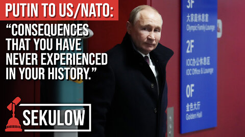 PUTIN TO US/NATO: “Consequences that you have never experienced in your history.”