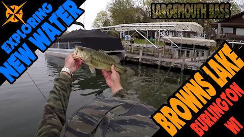 Browns Lake; Exploring New Water, Kayak Pike and Bass Fishing With The Vibe Seaghost 130
