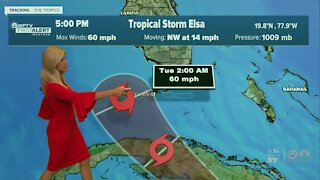 Tropical Storm Elsa update - 7/4/21 - 6pm