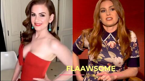 What Happens When Isla Fisher's Dress RIPS ★ At Her Bottom ★