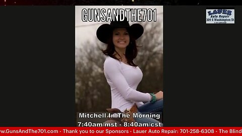 G&T7011 on Mitchell in The Morning - July 21st, 2023 - www.GunsAndThe701.com