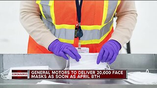 GM to deliver 20,000 face masks as soon as April 8