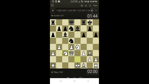 Chess Blitz Made Easy (Game 1)