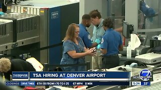 TSA is hiring at Denver International Airport