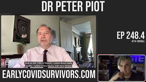 Peter Piot ... New EarlyCovidSsurvivors entry! (Ep 248.4) EarlyCOVIDSurvivors.Com