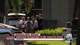 Police investigate suspicious packages at offices of Congresswoman Debbie Wasserman Schultz