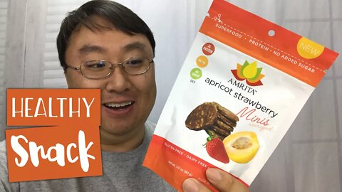 Amrita Protein Superfood Apricot Strawberry Healthy Mini Snacks Taste Test