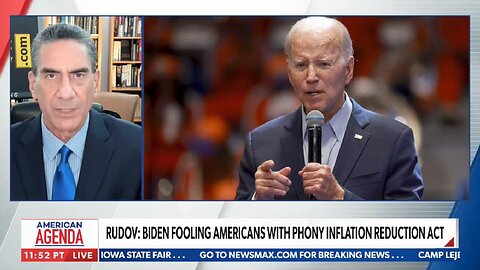 Rudov Exposes Biden's Lies About the Inflation Reduction Act