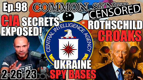 Ep.98 JACOB ROTHSCHILD DEAD, US AIRMAN SELF-IMMOLATES, 12 SECRET UKRAINE CIA SPY BASES EXPOSED, TRUMP WINS SC!