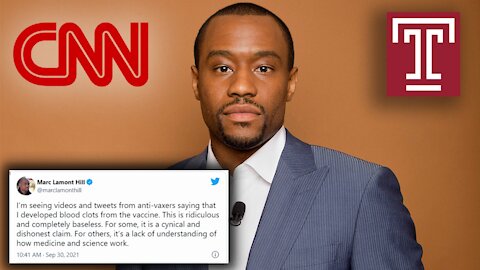 Fully Vaxxed Former CNN Contributor Marc Lamont Hill Suffers Heart Attack and Gets W Blood Clots