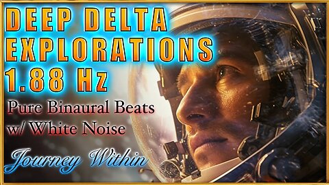 1.88 Hz DEEP DELTA WAVES with White Noise 💎🚀✨