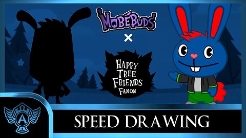 Speed Drawing: Happy Tree Friends Fanon - Gudly | Mobebuds Style