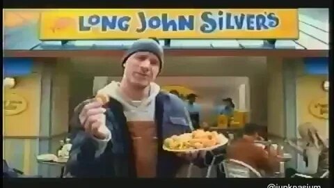 "The Shrimp Boat Worker Likes Eating Shrimp Long John Silvers Lost Commercial" 2010 [Fast Food]