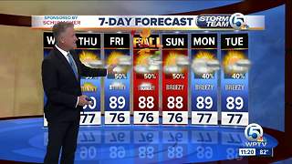 Latest Weather Forecast 11 p.m. Tuesday