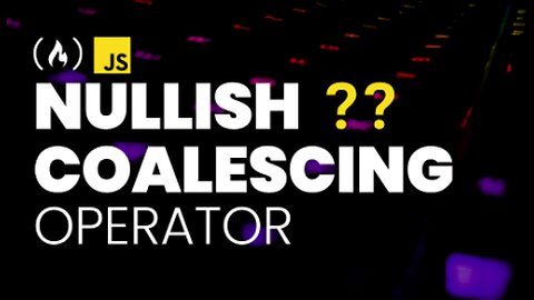The ?? Operator In 3 Minutes (Nullish Coalescing Operator) |nullish coalescing assignment operator