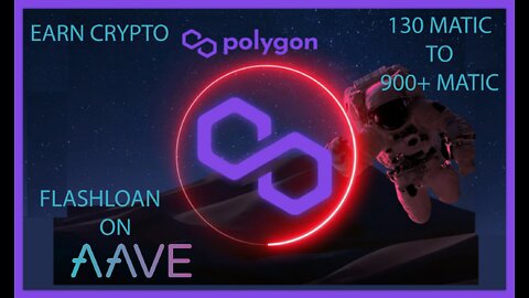 Earn crypto with MATIC Polygon with arbitrage attack. 130 MATIC – 900+ MATIC