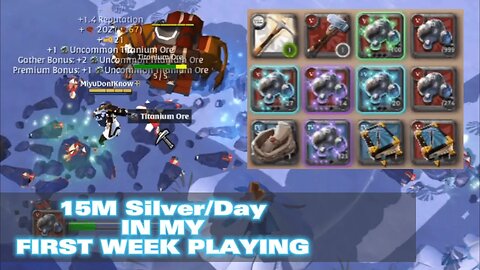 I Making 15M/Day silver in my FIRST WEEK PLAYING ?! - Albion Silver Farm