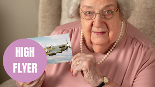Britain's last surviving female pilot from WWII shares memories
