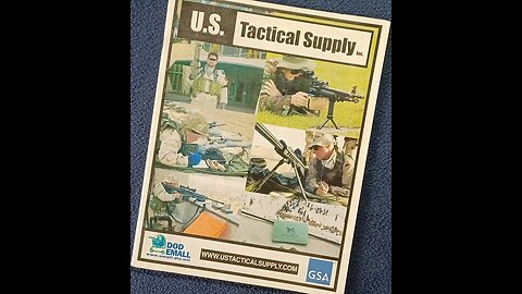 Vintage CATALOG REVIEW: U.S. Tactical Supply Catalog, early 2010s