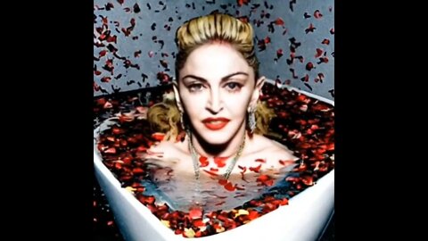Batshit Crazy Out-of-touch Gay(?) Rich Woman(?) Rambles About Nonsense In A Tub With Roses #MADONNA