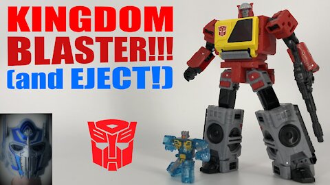 Transformers War for Cybertron - Kingdom Blaster Review