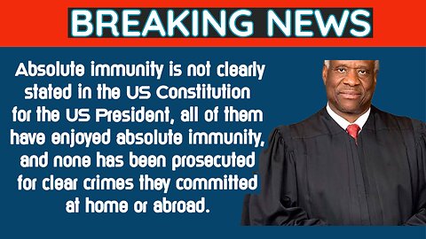 US President, enjoyed absolute immunity, none has been prosecuted for clear crimes they committed