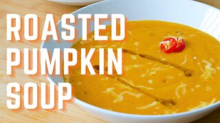 Roasted Butternut Squash Pumpkin Soup | Cozy Fall Meals
